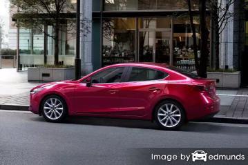 Insurance rates Mazda 3 in Bakersfield
